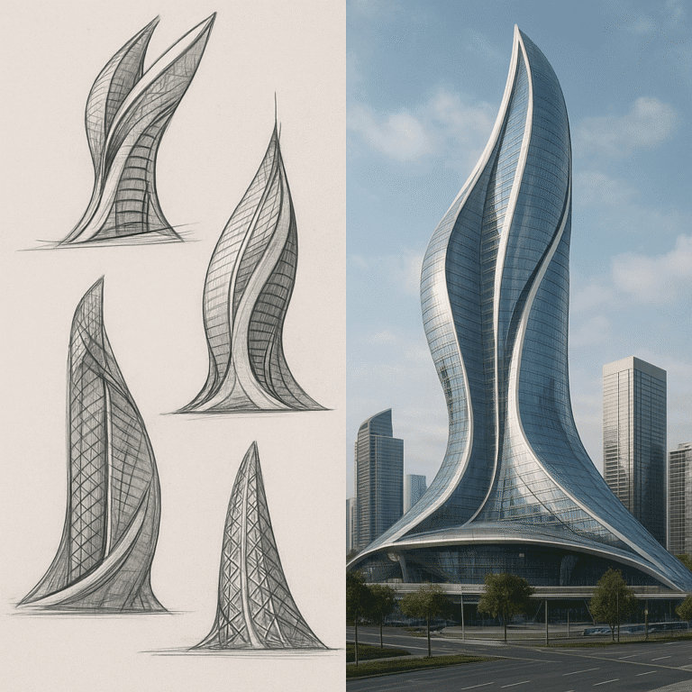 From Concept to Reality: Iconic Examples of Futuristic Buildings