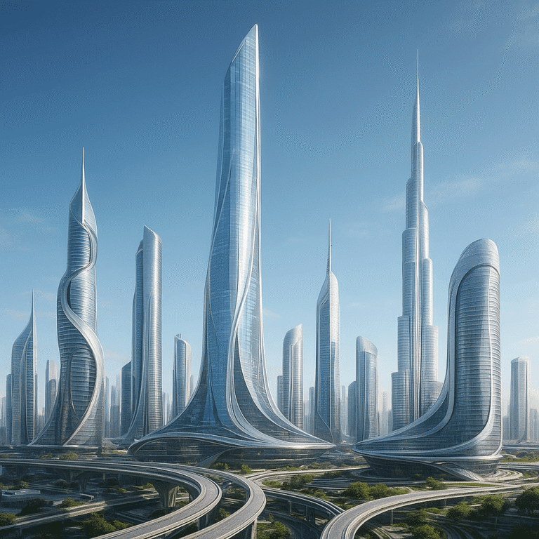 How Futuristic Design Reimagines Urban Skylines