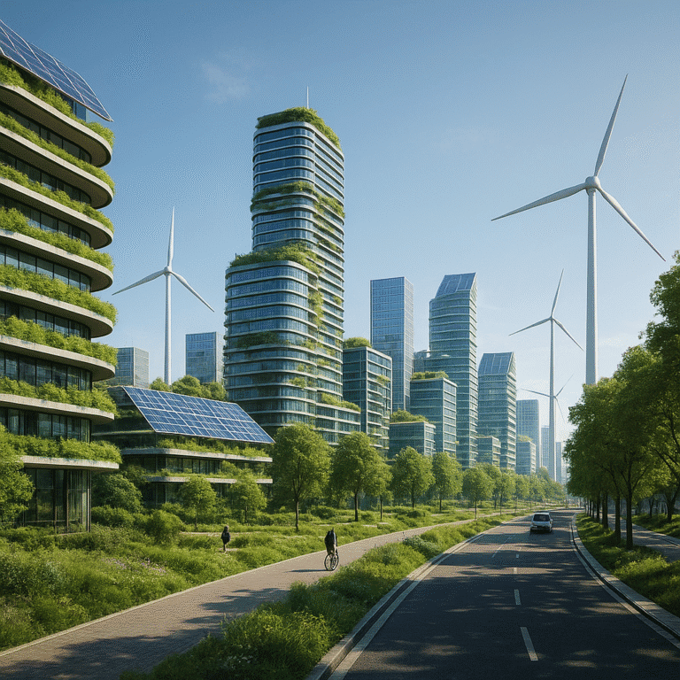 Post-Carbon Cities: The Architecture of a Clean Future