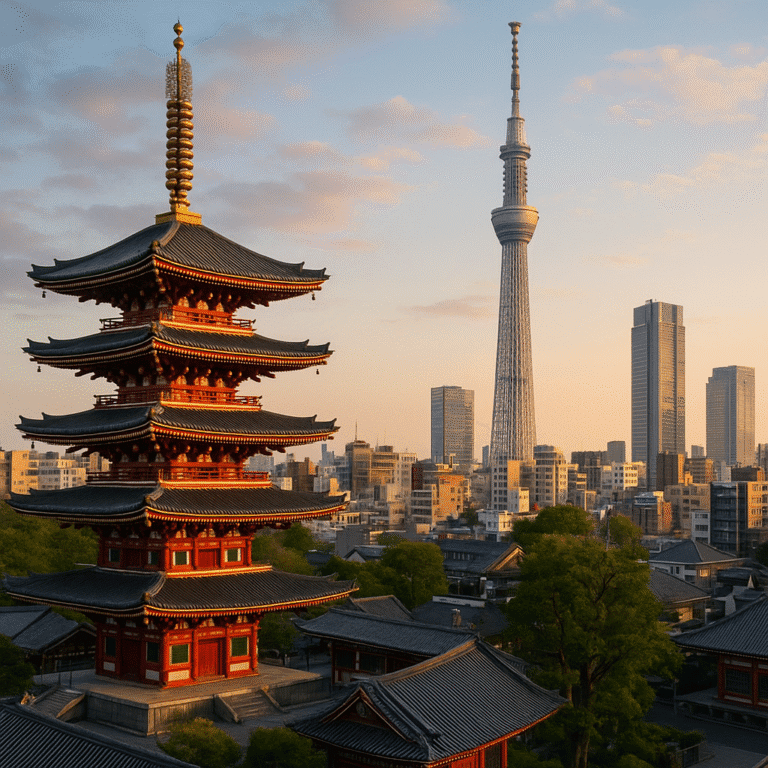 How Tokyo blends tradition with modernity