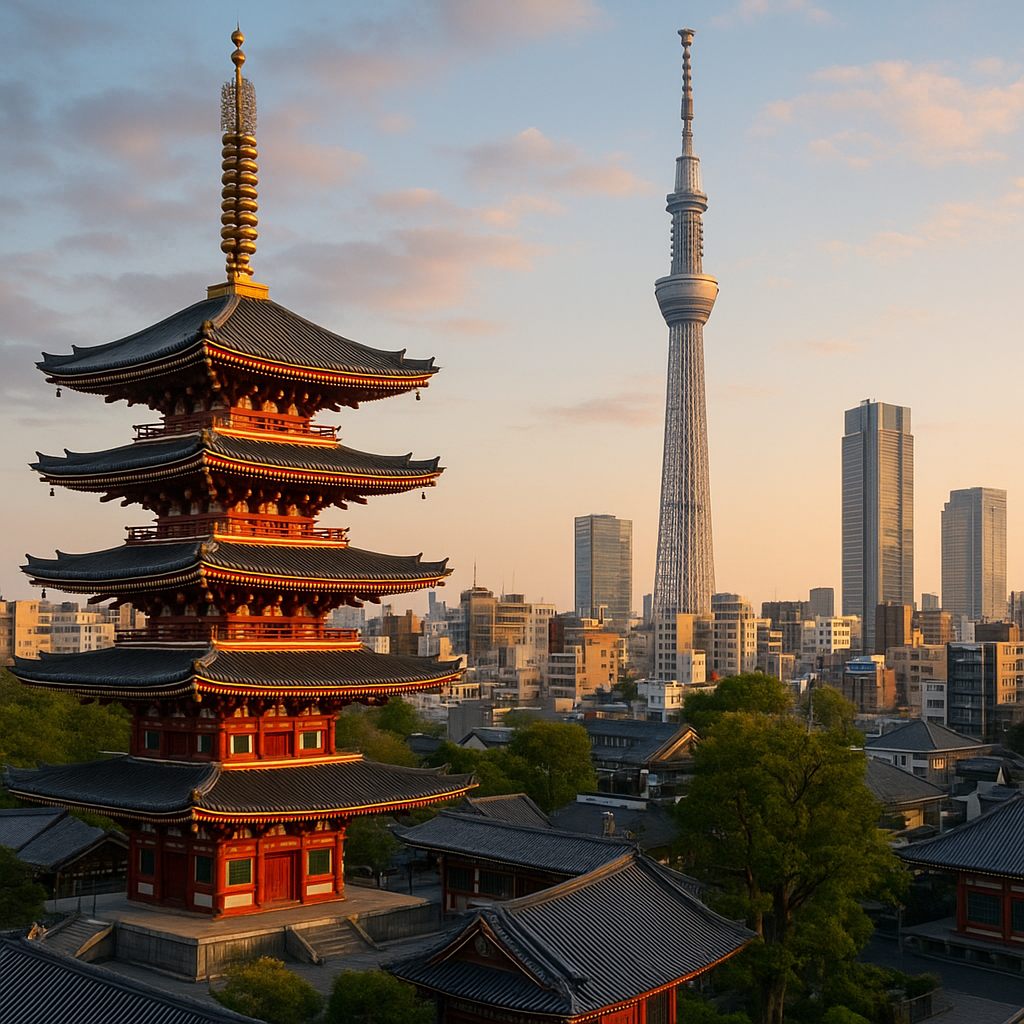 How Tokyo blends tradition with modernity