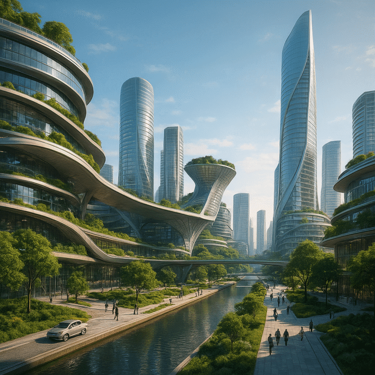 How Futuristic Architecture Enhances Urban Resilience