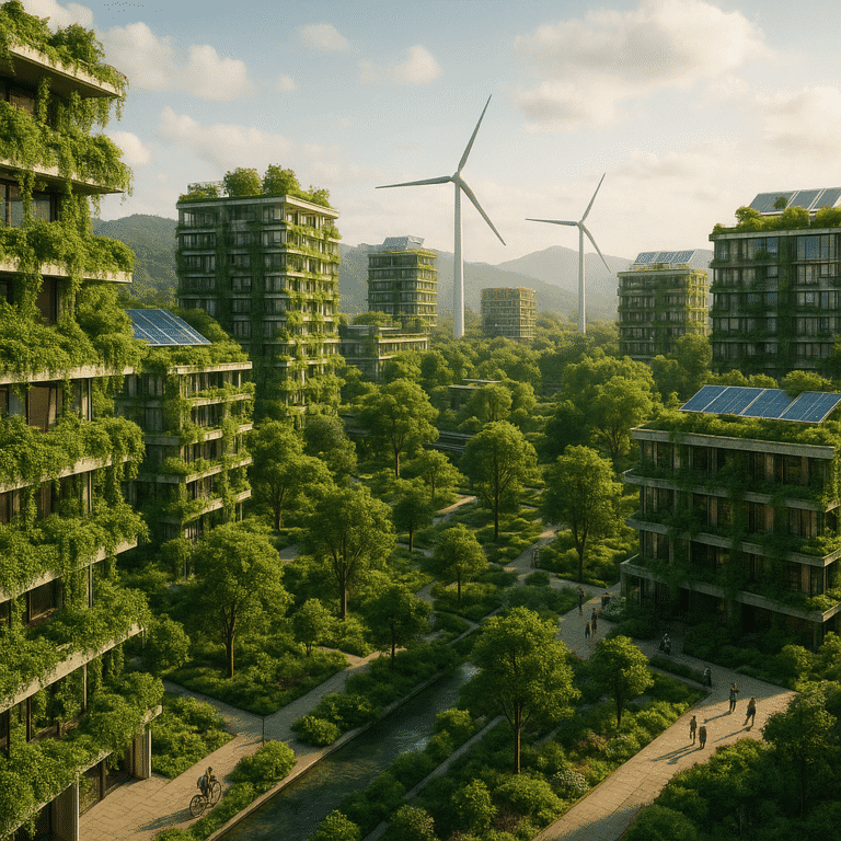 The Rise of Self-Sustaining Eco-Cities