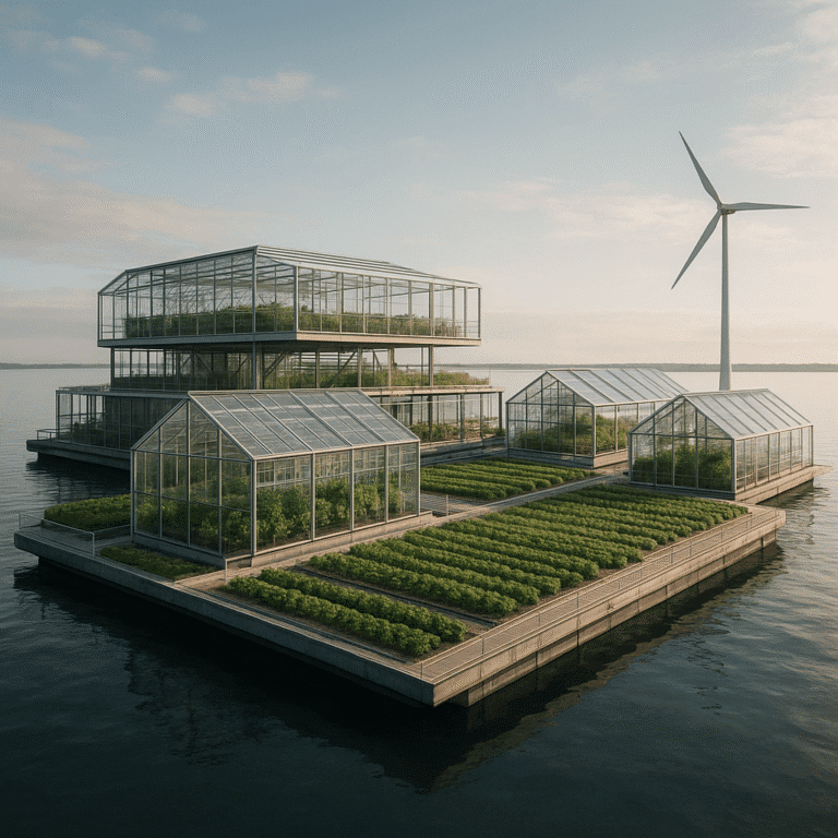 Floating Farms: Architecture for Food Sustainability
