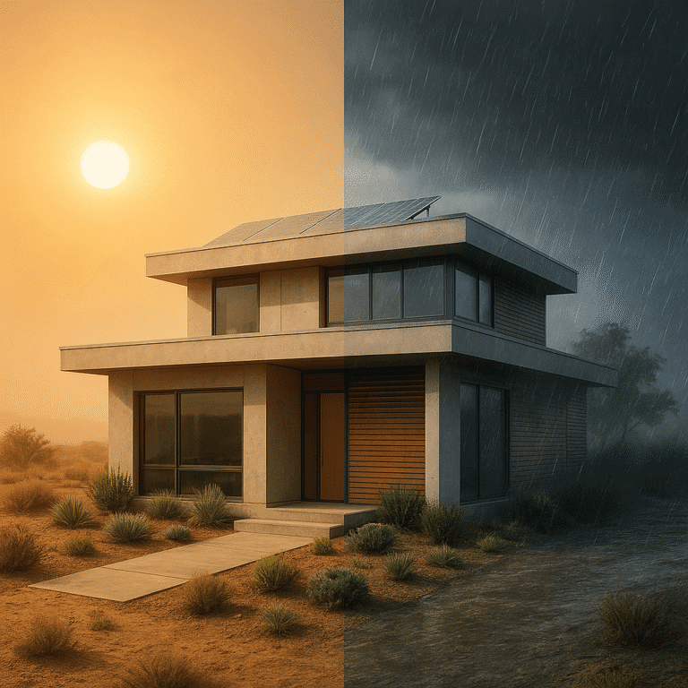 Designing Climate-Adaptive Buildings for Extreme Weather