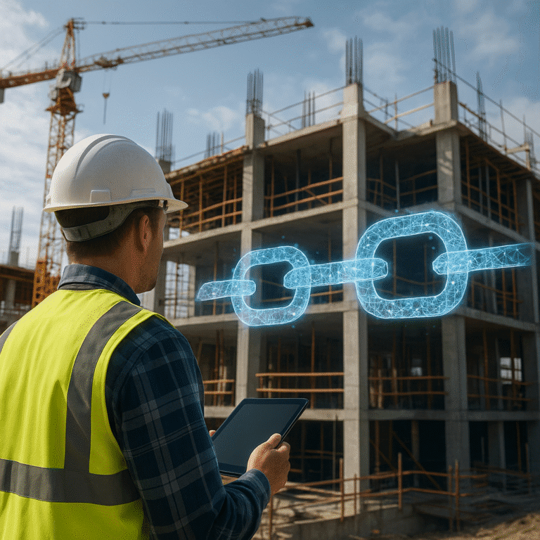 How Blockchain Enables Transparent Construction Processes