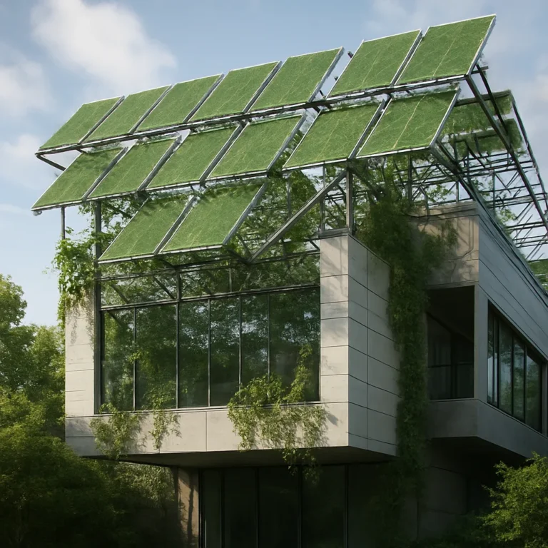 The Integration of Artificial Photosynthesis in Architecture